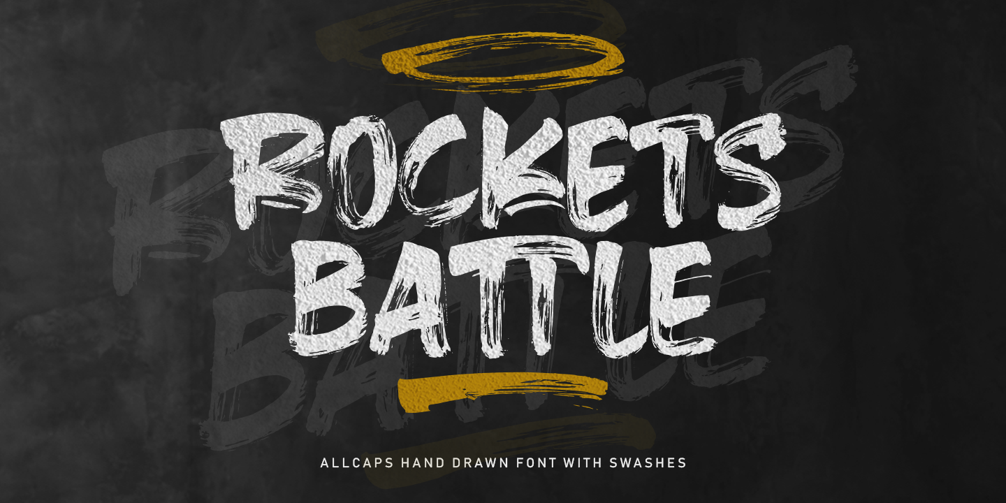 폰트 Rockets Battle
